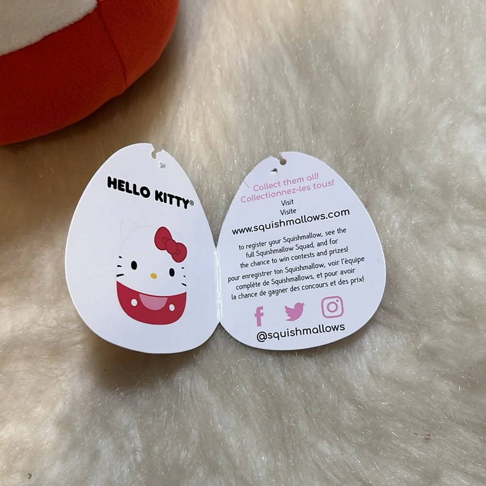 Squishmallow Official Hello Kitty Stuffed Plush Toy Animal. - Picture 7 of 11